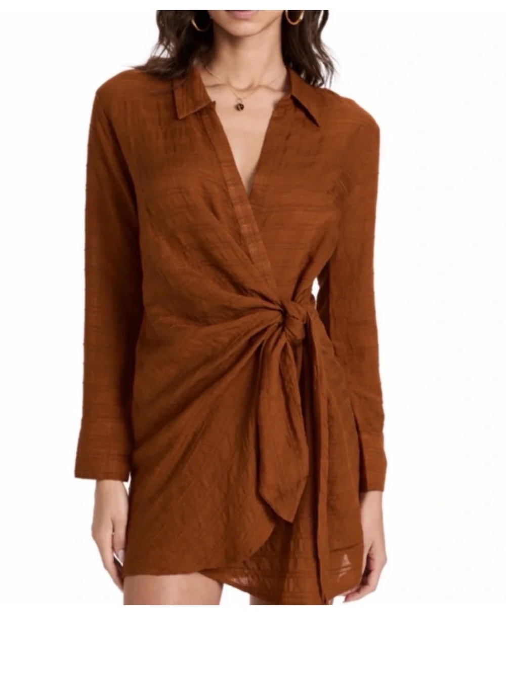 L*Space beach coverup size M in color Amber Tunic dress